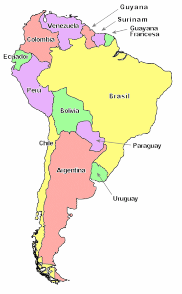 Apesar da proximidade geográfica, o brasileiro, em geral, conhece muito mais sobre a Europa e EUA do que sobre os "primos e hermanos" sulamericanos. Pior para nós.